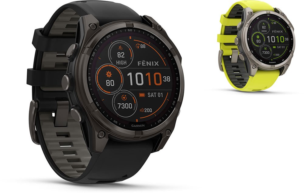 Garmin Fēnix® 8 47 mm Solar Sapphire